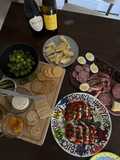 Classic Charcuterie Board & Caprese Salad