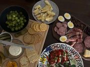 A picture of brie cheese starter