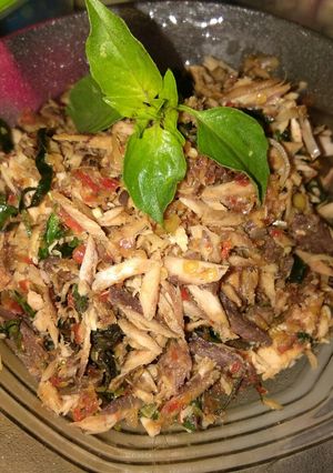 Foto resep Tongkol suwir rempah