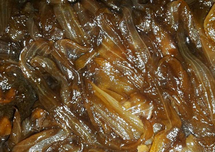 Steps to Make Super Quick Homemade Caramel onions