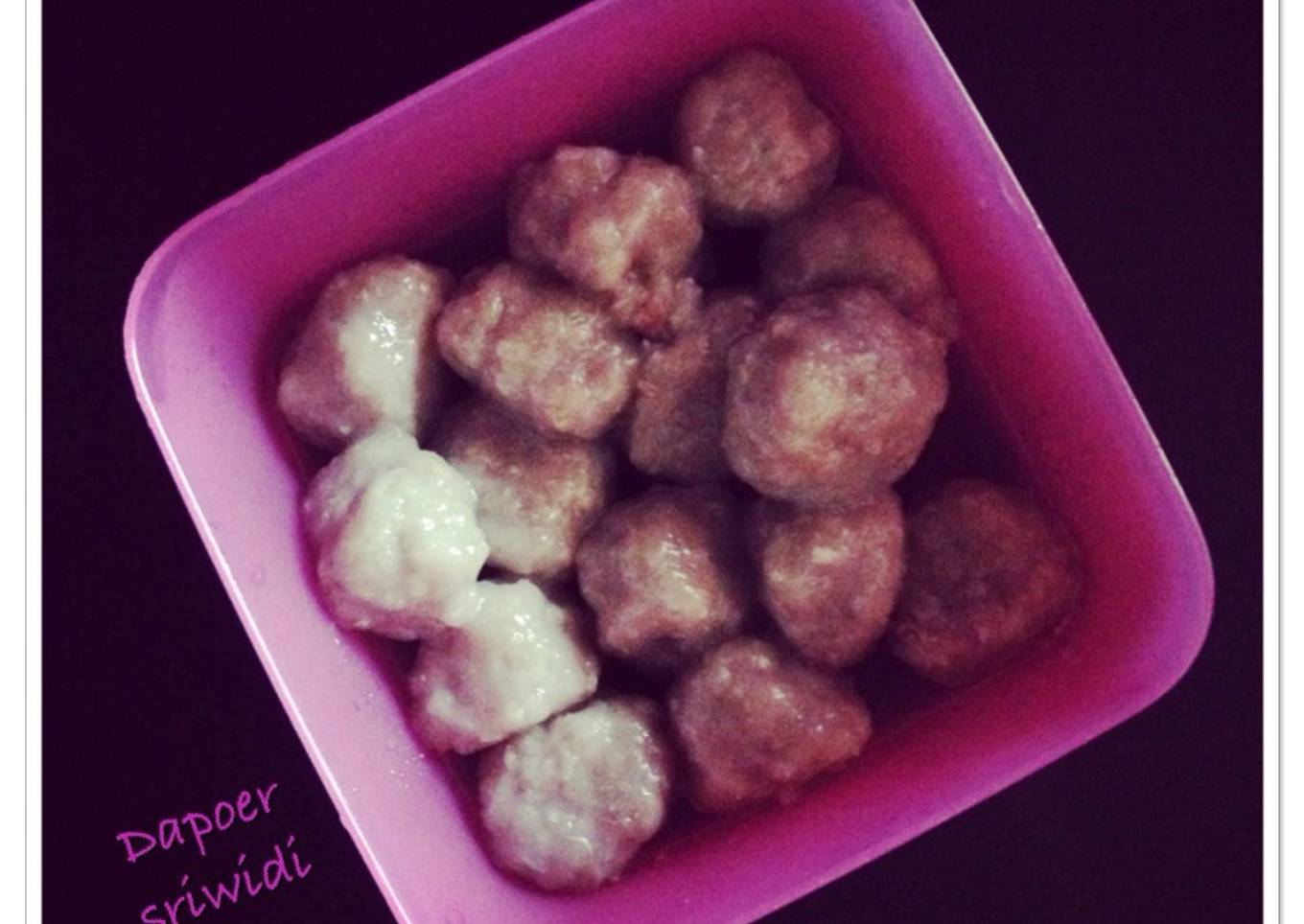 Bakso sapi mix babi