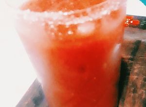 Una foto de Daiquiri de frutilla