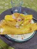 Frittatte con prosciutto cotto e formaggi cremosi