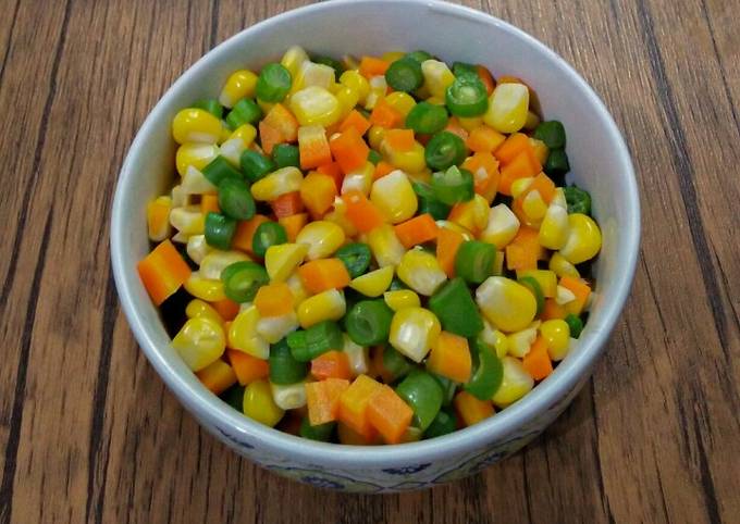 Cara Gampang Menyiapkan Frozen Mix Vegetables Anti Gagal