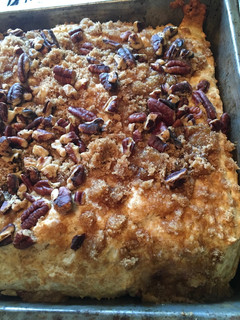 A picture of Coffee spice cake.