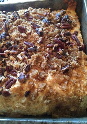 A picture of Coffee spice cake.