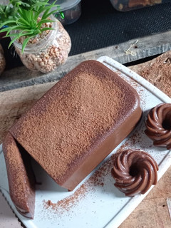 Foto resep Puding brownis pinggiran roti tawar