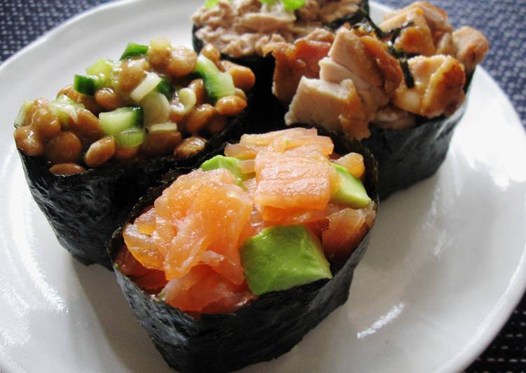 Recipe of Perfect ‘Gunkan’ Maki Sushi