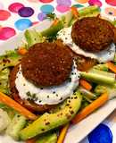 Falafel de tomate seco y pimiento asado (Robot Mambo)