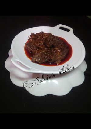 A picture of Ofada Sauce.