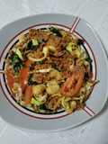 Ensalada vegana superpoderosa -quinoa, alubias y vegetales- 🥙:)