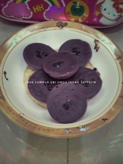Foto resep Kue Lumpur Ubi ungu