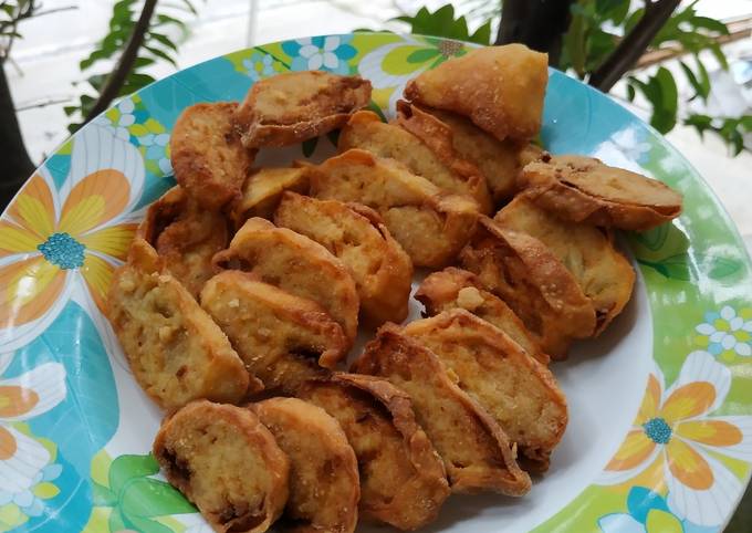 Chicken egg roll ala HokBen (rolade ayam)