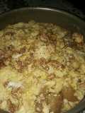 Crumble apple pie