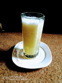A picture of Cabbage Juice.