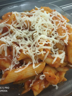A picture of Red pasta.