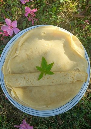 Une photo de 🥞Crêpe (sans lactose et sans gluten)