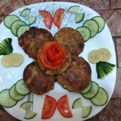 Chicken shami burger A picture of Chicken shami burger.