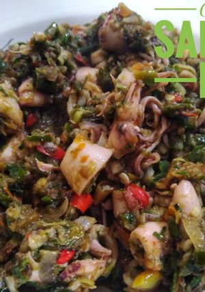 Foto resep Cumi sambal ijo