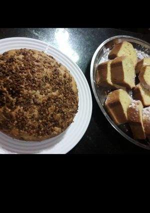 Una foto de Torta de naranja en licuadora