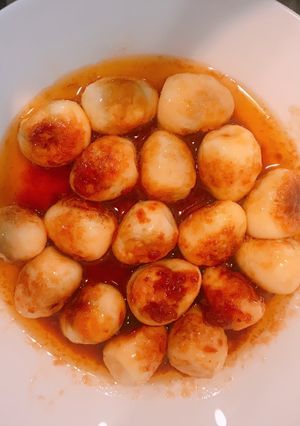 Hình của món Trứng cút rim bơ tỏi.