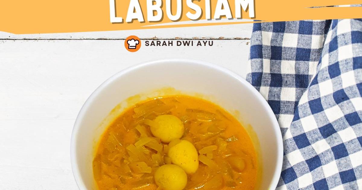 Resep Sayur Lodeh Labusiam Mudah dan Praktis Dihidangkan