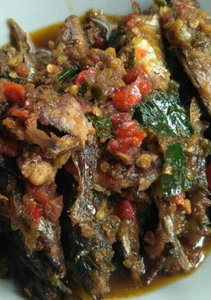 Foto resep Tumis pedas ikan keranjang(pindang)