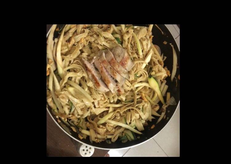 “減醣料理”偽時蔬炒麵