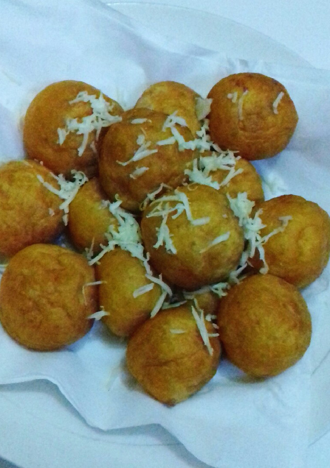 Foto resep Bola bola ubi isi keju