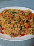 Spaghetti Goreng Ala Indonesia
