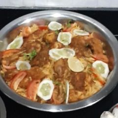 A picture of Chicken mandi recipe.