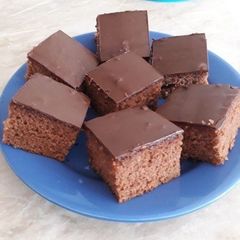 A picture of Black cake.