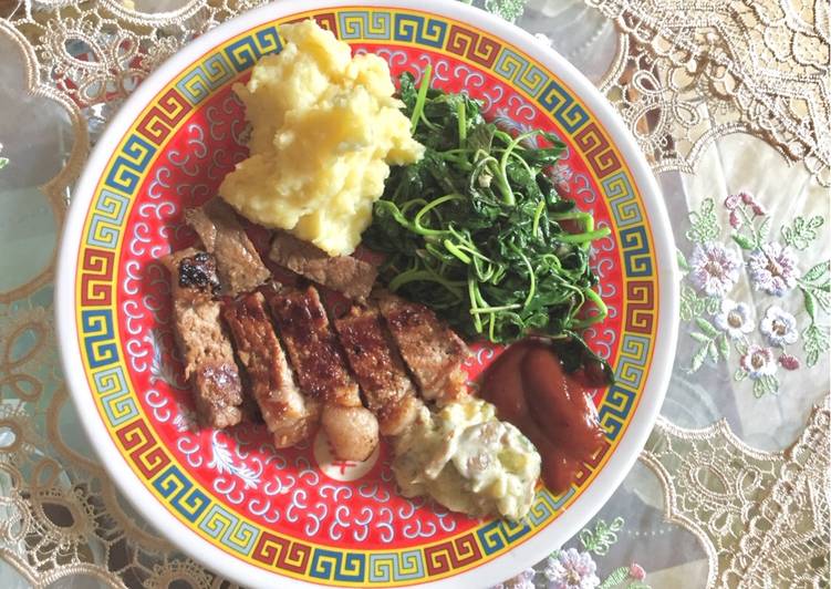 Sirloin Steak & Mashed Potato