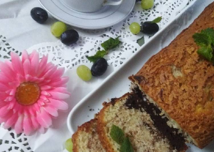 Step-by-Step Guide to Prepare Favorite Marble tea Cake