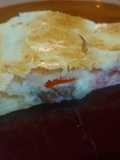 Tarta de jamón y queso diferente