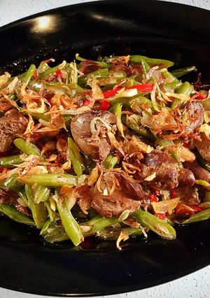 Foto resep Oseng Buncis Ati Ayam