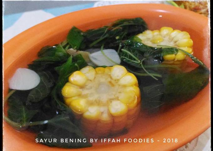 Resep Sayur Bening Oleh Iffah Foodies Cookpad