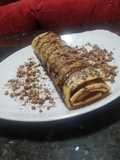 Brazo de gitano de Nutella