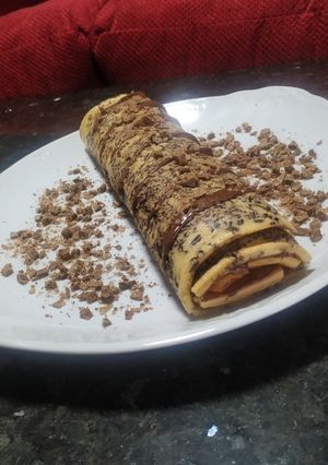 Una foto de Brazo de gitano de Nutella