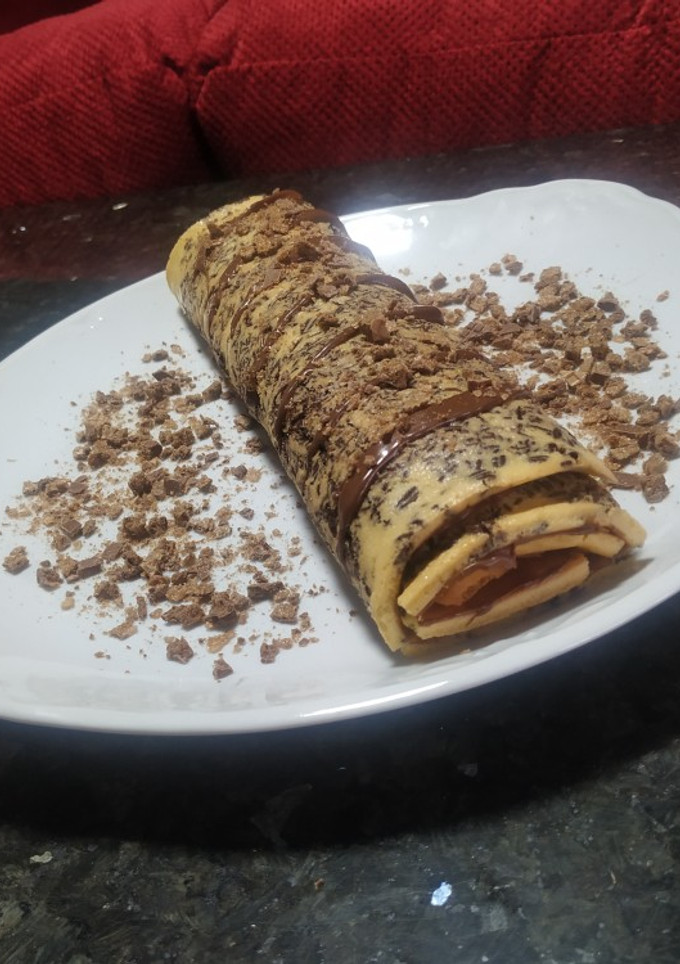 Una foto de Brazo de gitano de Nutella
