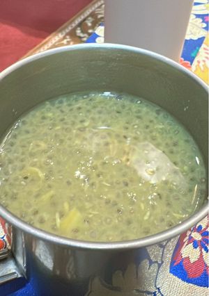 Foto resep Bubur ubi kledek dan chia seeds Vegan