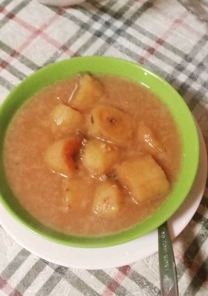 Foto resep Kolak pisang kacang ijo