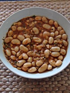 Una foto de Alubias con comino