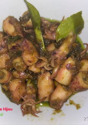 Foto resep Balado Cumi Cabe Hijau