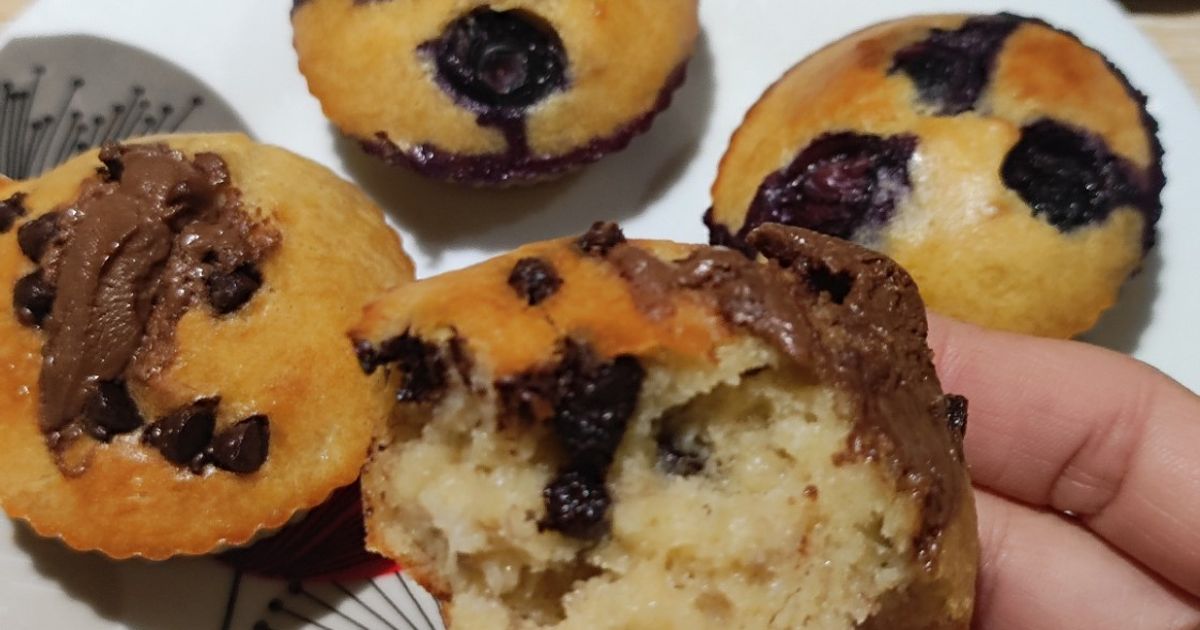 490. Simple Banana Muffin (Adult & Toddler)