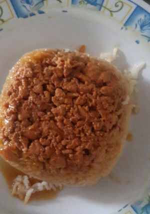 Foto resep Nasi Tim Ayam