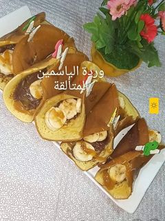 صورة لوصفة بان كيك بالكرمال والشوكولا