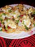 পাপড়ি চাট (papri chat recipe in Bengali)