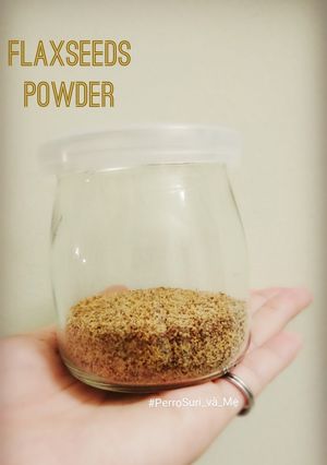 Hình của món Flaxseeds powder - Bột hạt lanh.
