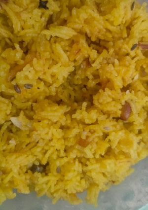 मीठे पीले चावल(meethe peele chawal recipe in hindi) रेसिपी मुख्य फोटो